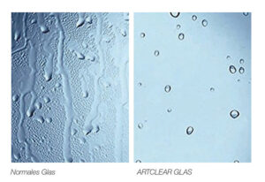 Glaserei Mueller – Wassertropfen auf Glas